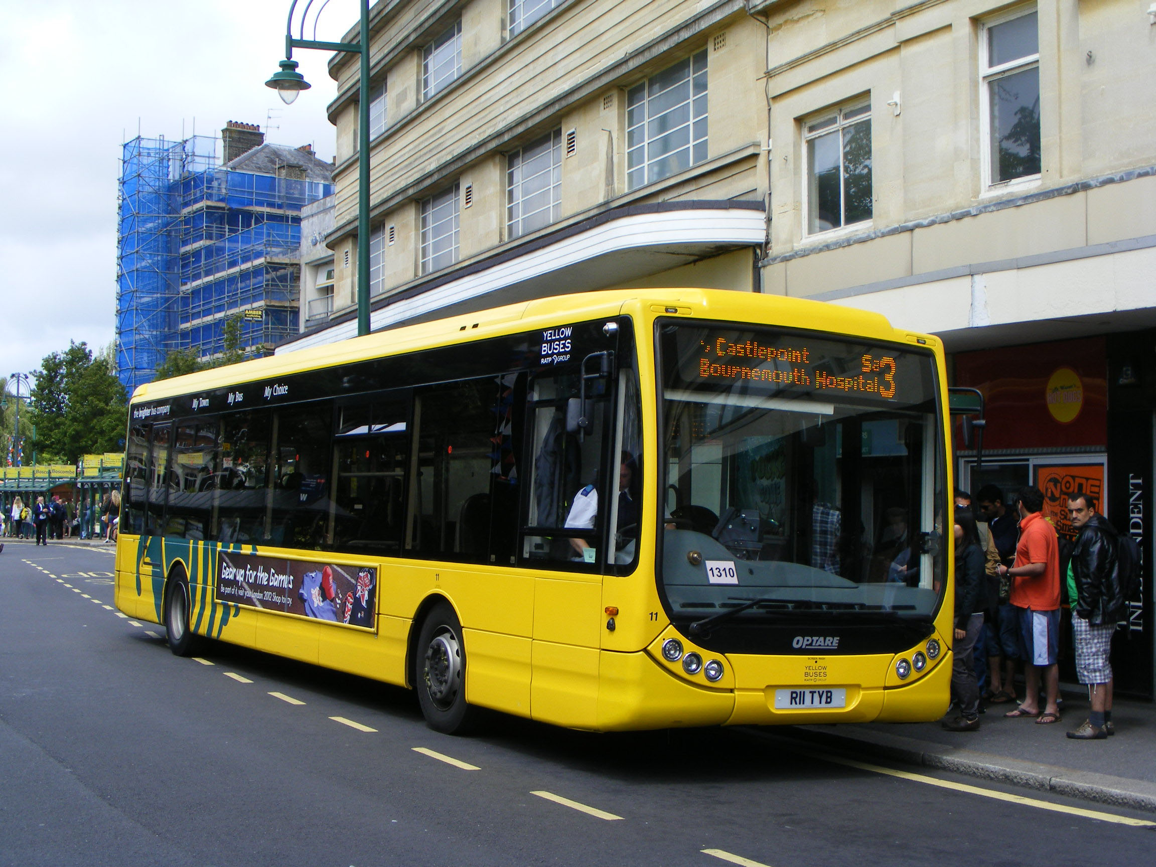 Bournemouth Yellow Buses SHOWBUS BUS IMAGE GALLERY RATP